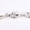 18KGP platinum plated white crystal rhinestone Austria crystal elements women bangle bracelet fashion jewelry B005