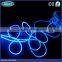 Clear PVC jacket 8mm solid core side glow fiber optic cable for swimming pool