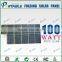 Hot sale! 100W solar panels foldingl for car battery/boat/yarcht