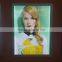 Aluminum Metal clip advertising A1 LED snap frame lightbox