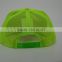 customize hip pop 6 panel mesh curved bill trucker hat snapback cap