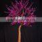 Led sakura light tree purple