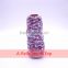 polyester yarn 6NM , beads yarn dyed in cone