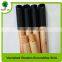 wholesale 120x2.2cm varnished wooden broom stick with big cap