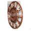 12 Inch Arabic Numeral Clock Polyresin Outdoor Garden Clock