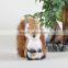 handmade stuffed decorative plush squirrel resin animal figurines toy