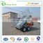 hot sale galvanized hydraulic tipping utility box semi trailer