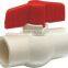 Upvc Cpvc Compact Ball Valve/threaded or Socket White or Grey ASTM JIN DIN BS Standard Pvc Valve