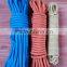 household rope in assorted color diamond braided rope