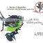 mini tiller/cultivator for digging land,ploughing,farming,mowing.It will be your good assistant.