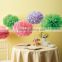 Tissue Paper Flower Ball Pom-Poms for Party Wedding Home Outdoor Decoration