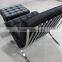 replica barcelona chair cowhide barcelona style stainless steel