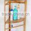 Deluxe Modern Bathroom Furniture Bamboo Bathroom Accessory Set,5pcs