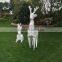 Fiberglass garden reindeer mascot