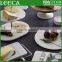 European style western restaurant stone plate, Coffee coasters, saucer