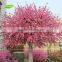 BLS014-9 GNW Artificial tree peach blossom 10ft pink color for wedding decoration
