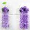 artificial wisteria flower garland for wedding wall decoration FLV01-1 GNW