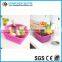 Food grade silicone folding case, silicone bowl, table foldable silicone box