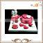 jewelry display leather fashion jewelry rack red bridal jewelry set