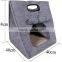 wholesale 2017 trending products wool felt travel cat carrier bag in stock