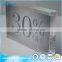 2017 clear transparent acrylic product sign board
