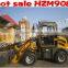 800KG mini wheel loader price list HZM908 Chinese wheel loader with protection chain