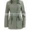 WOMAN SPRING PARKA WITH HOOD JACKET