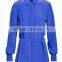 100% cupro long style high fashion ladies suit skirt and blouse