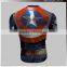 Custom Logo Slim Fit Dry-fit Sublimation Compressed T Shirt