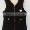 Baby Boys Cute Black Faux Fur Inner Waistcoat for Winter