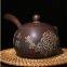 Purple Clay Nixing Pottery Side Handle Teapot Handmade Art Ware