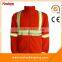 Windstopper Mens Orange Polar Fleece Jacket With Elastic Cuff