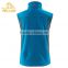 Comfortable manufacture custom design promotional micro polar fleece vest
