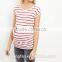 2017 Blouse Women Summer Stripe Maternity Clothes Ladies Tops Latest Design