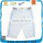 Side Striped Sport Style White Cargo Shorts Mens