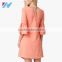 Summer Latest Women's Fashion Apparel Trends Slim Fit Bell Sleeve Dress