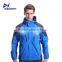 LED hooded bike riders windbreaker winter jacket women