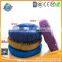 plush stuffed round shape yoga cushion