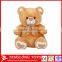 2017 promotion custom plush soft bear toy for children
