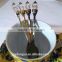 high quality vintage branch spoon and fork/hy zinc alloy l creative spoon and fork /fancy spoon fork dinnerware tableware