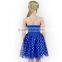 Wholesale 4th of July Sparkle Children Girls Dress Patriots' Day Sequin Baby Dress M6033104