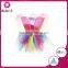 Rainbow kids tutu dress & fairy magic wand for party baby girls fairy dresses tutu set