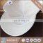 Sublimation white baseball cap ,five pieces,plastic button