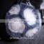 Factory wholesale fluffy and colorful 8 or 9 cm rex rabbit fur pom pom ball key chain