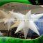 Stage Decorations Inflatable LED Ceiling Lighting Star Shaped Light Balloon