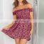 Beautiful red color wedding dress Manufacturer