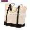 Plain shopping bag with canvas material