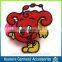 customized cartoon 3D pvc rubber label logo for clothing made in china