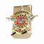 Promotional Gift Hot Sale Men Custom Logo Gold Metal MONEY CLIPS
