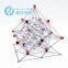Outdoor Rope Nets Tunnel Climbing Exercise Playground With Slide Sets